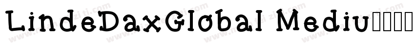 LindeDaxGlobal Mediu字体转换